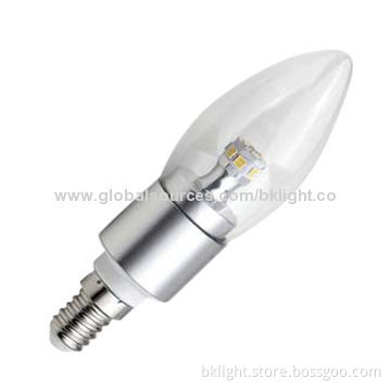LED Candle Light/Globe Bulb with 2/3/4/6/8/9/12W Power, 170-1,200lm Luminous Flux